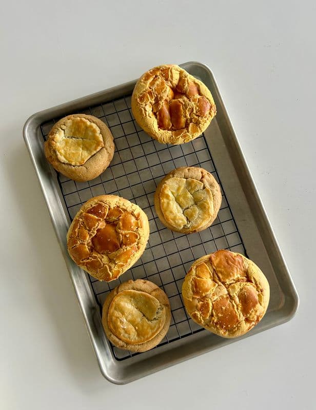 Monthly Special: Salted Egg Yolk Pineapple Bun