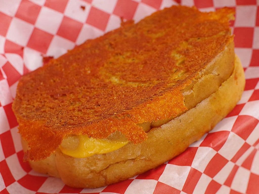 Garlic Grilled Cheese