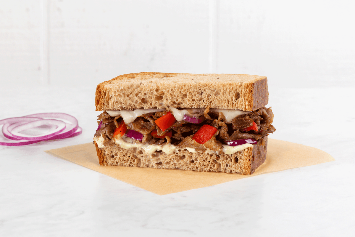 Steak and Cheese Melt Sandwich (Personal)