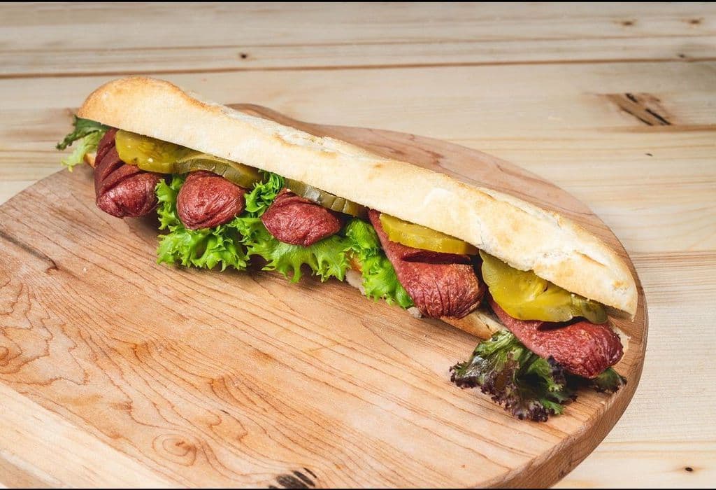 Persian Sausage Sandwich