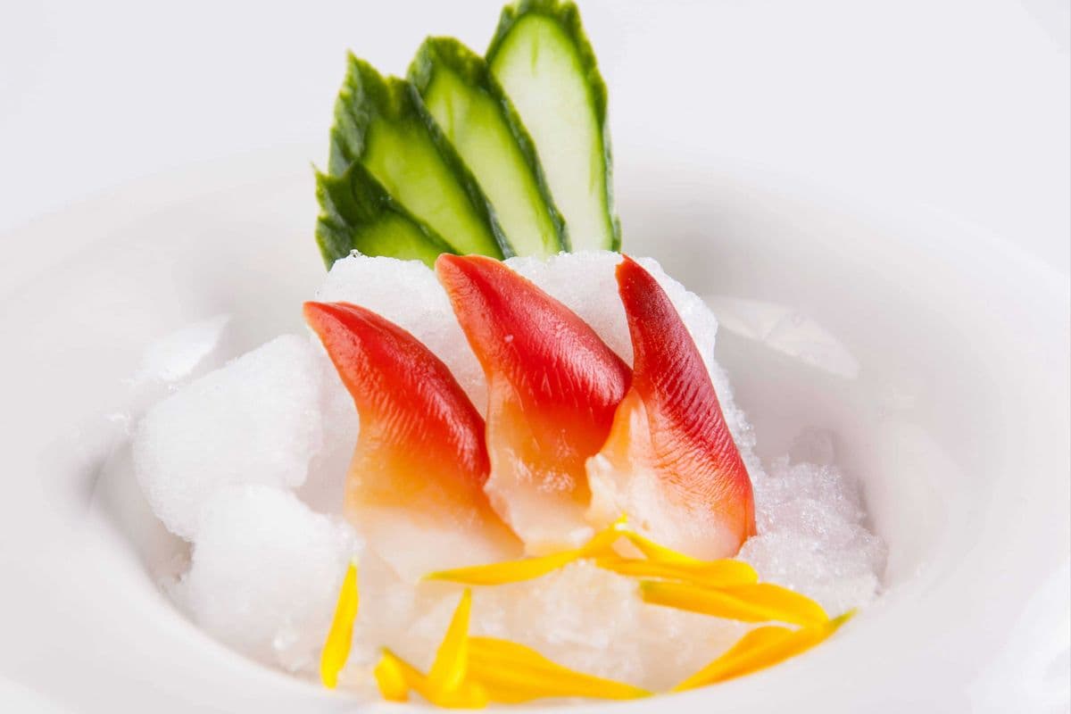 Surf Clam (Hokkigai) Sashimi (3 pcs)