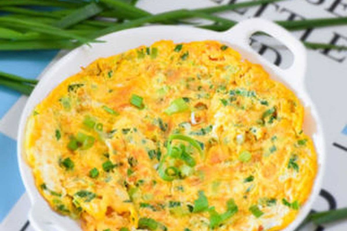 egg with green onion 葱香鸡蛋