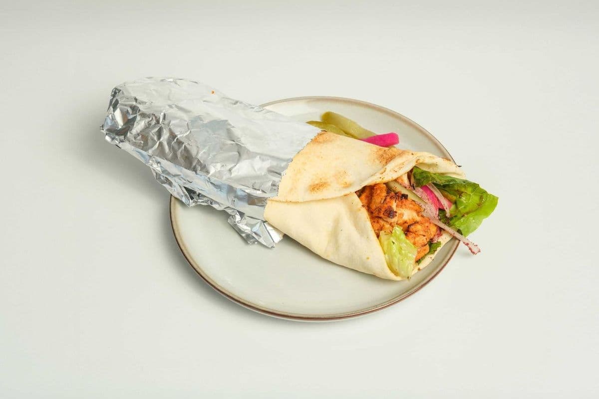Chicken Kabob Wrap