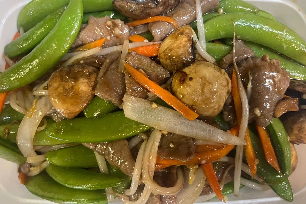 53. Beef and Pea Pods