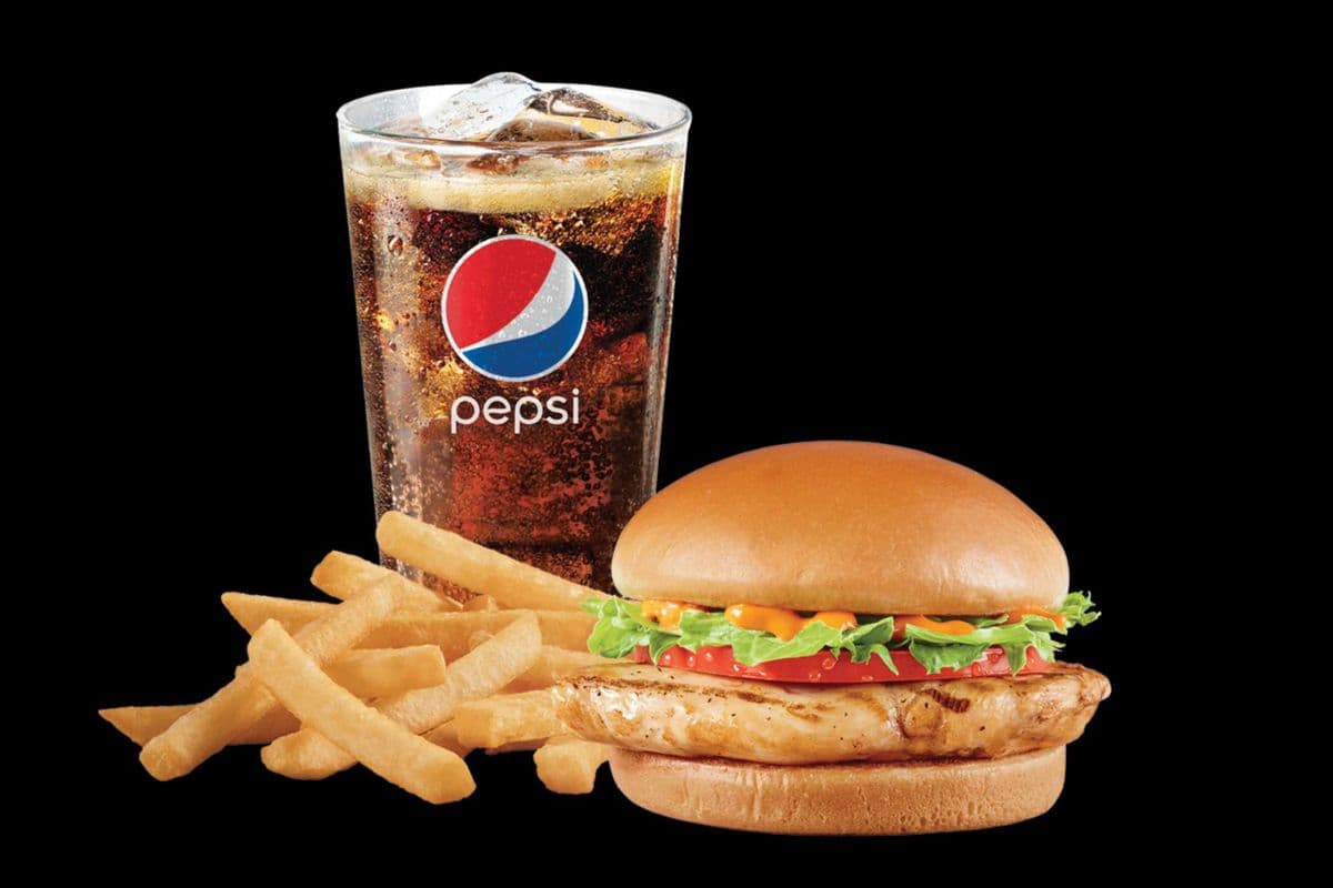 Spicy Chicken Sandwich Combo (Grilled)