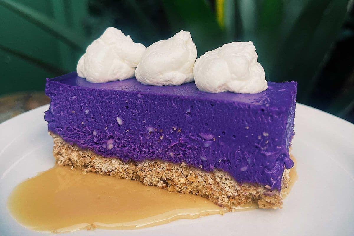Ube Cheesecake