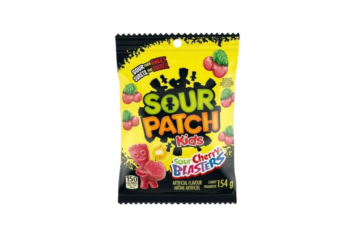 Sour Patch Kids Sour Cherry Blasters (154g) (150 Cal)