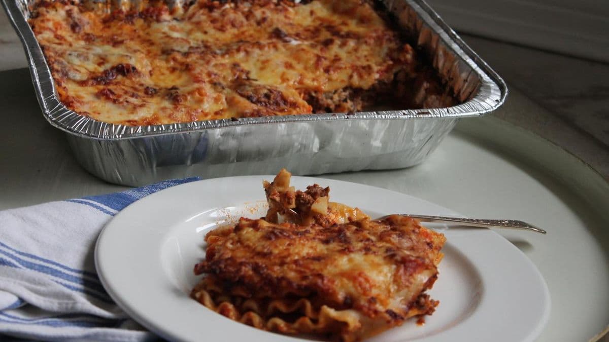 Beef Lasagna Half Tray