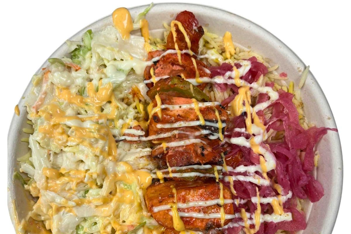 Paneer Tikka Rice Bowl (Cooked)