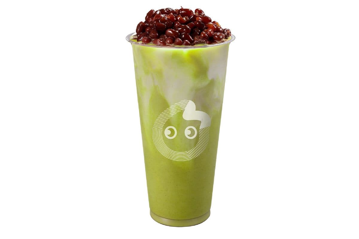 Red Bean Matcha Latte