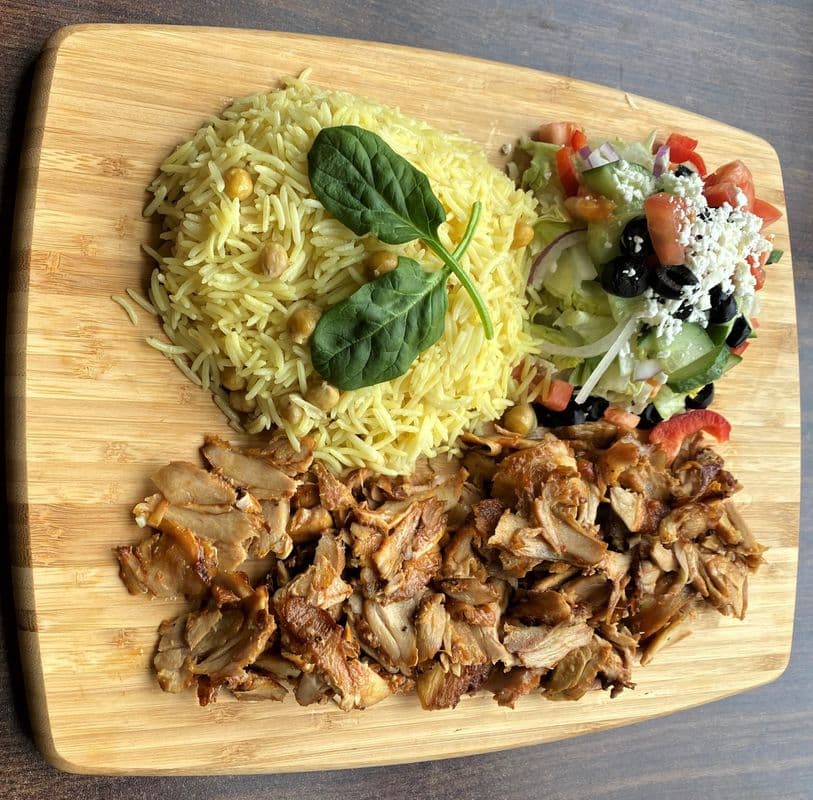 Chicken Shawarma Plate