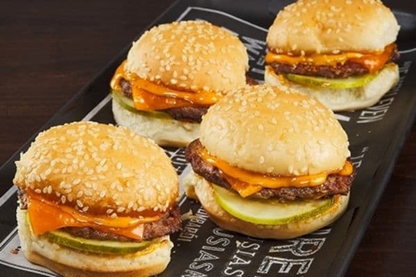 Cheesy Beef Sliders