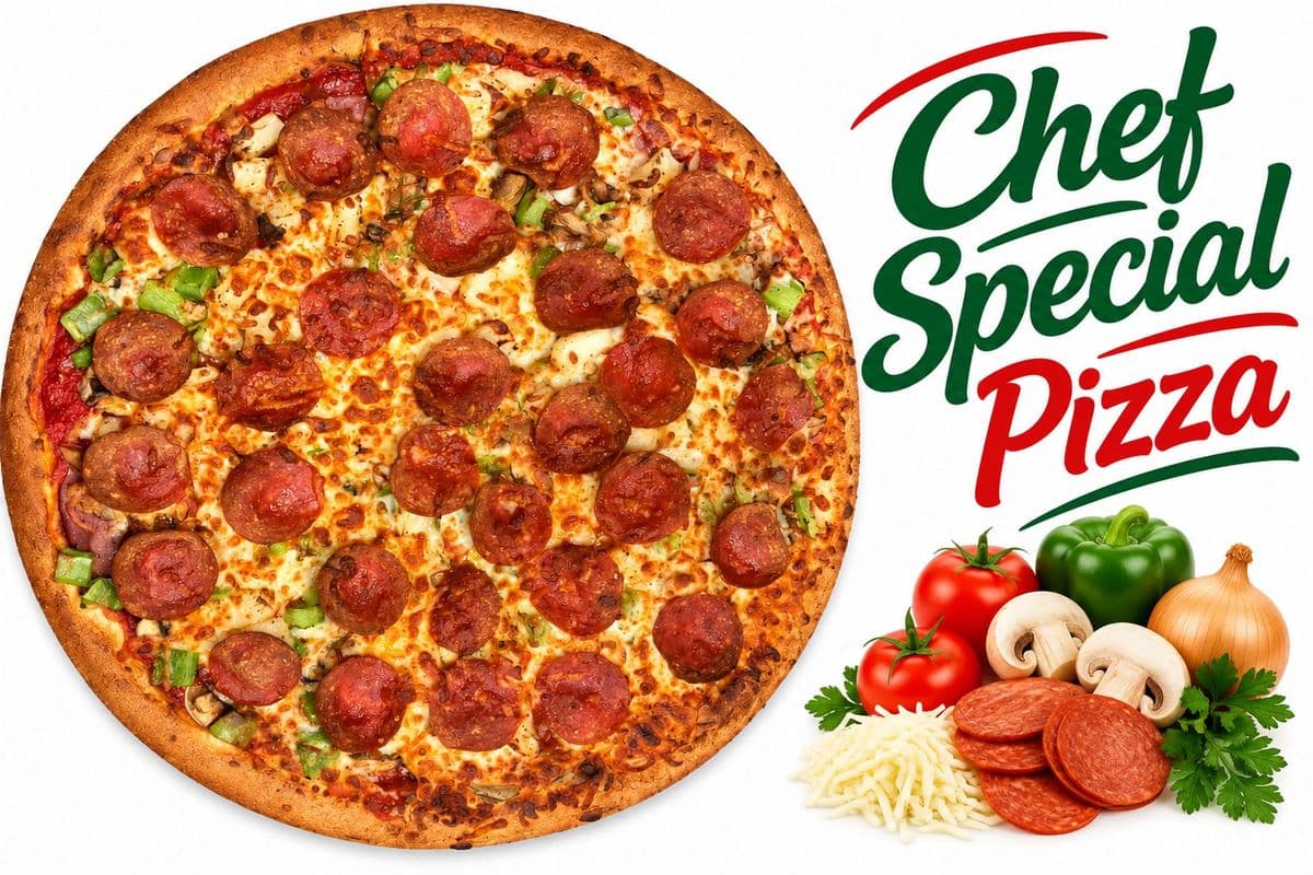 Large Chef's Special Pizza