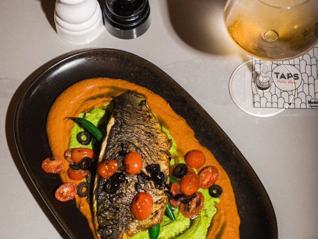 Branzino & Romesco