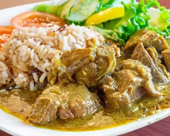 Curry Goat Dinner