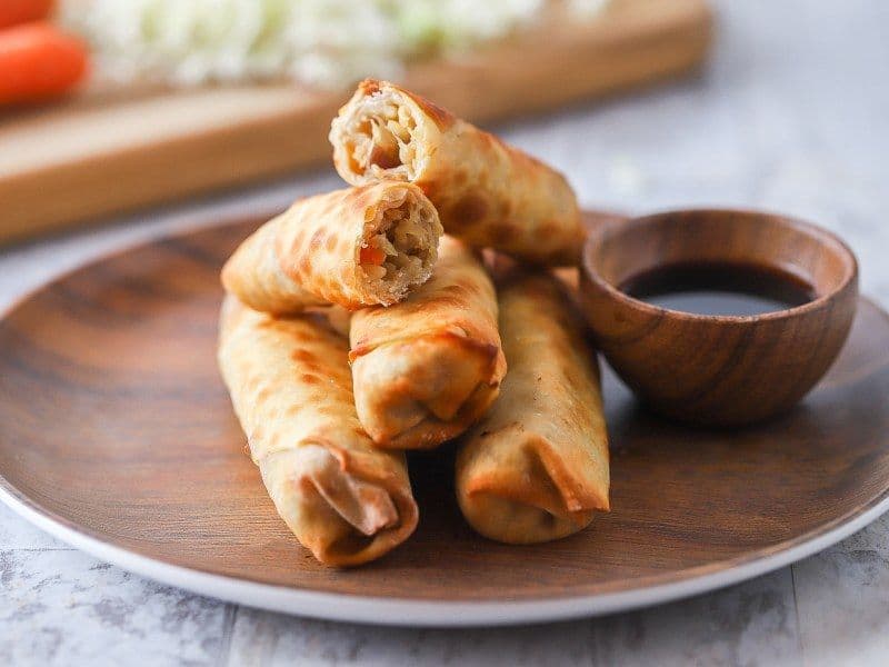 Veggie Spring Rolls (6 pcs)