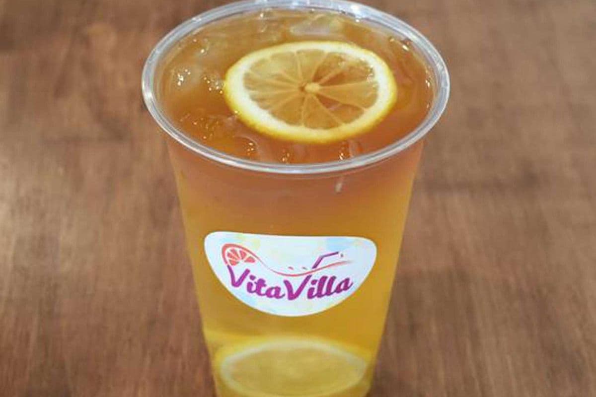 Fresh Lemon Honey Tea