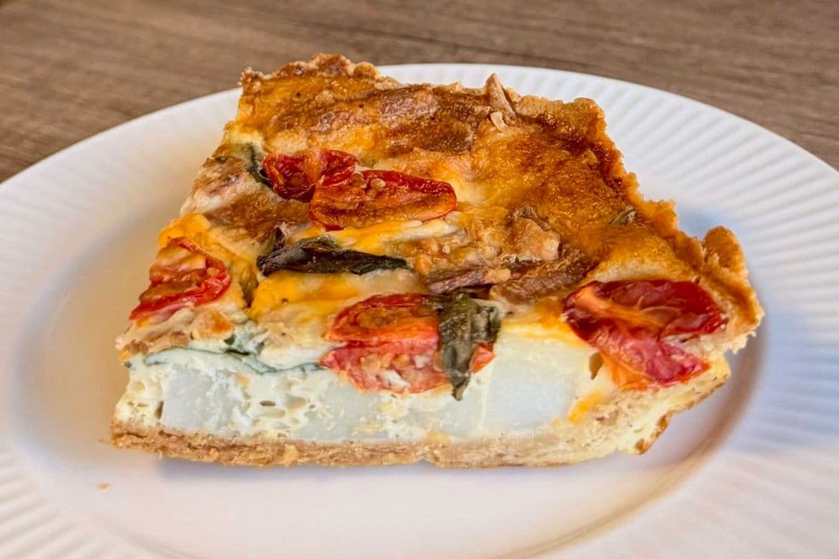 Bacon Quiche 1/4