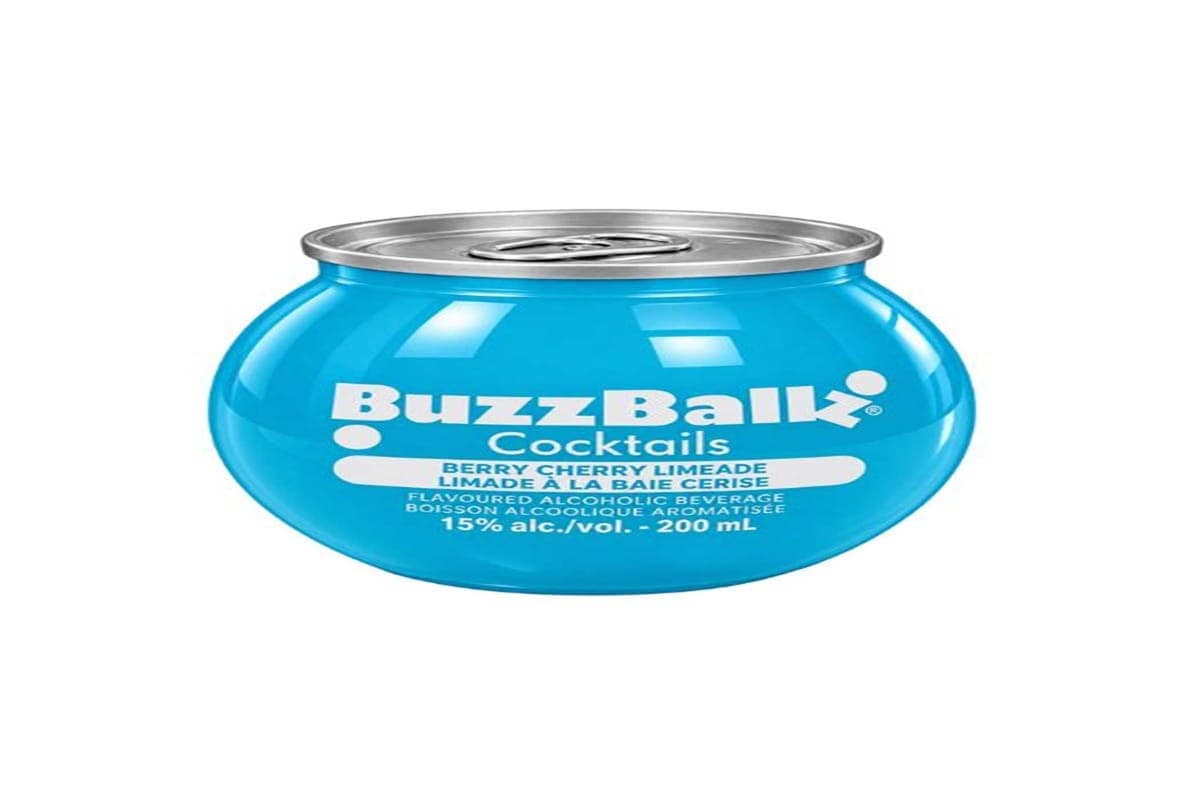 152307. BUZZBALLZ COCKTAIL BERRY CHERRY LIMEADE (1 x 200ml)