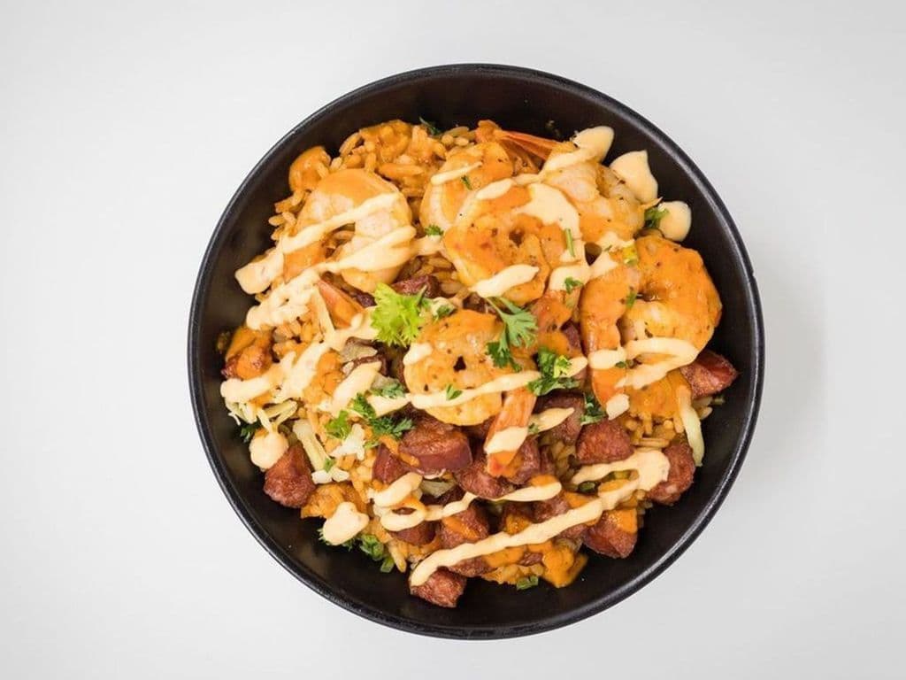 Le Correia - Bol Crevettes et Chouriço - Shrimps and Chorizo