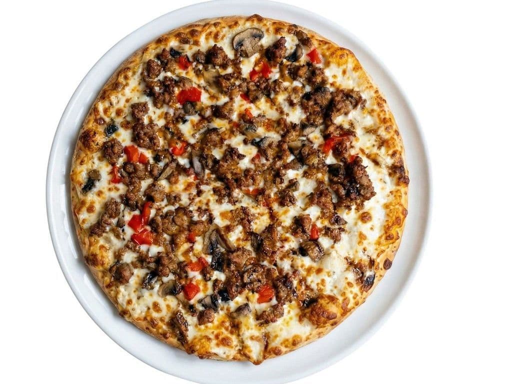 George's Market Sausage Pizza