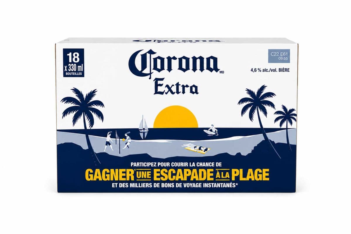Corona Extra (18 x 330ml Bottles)