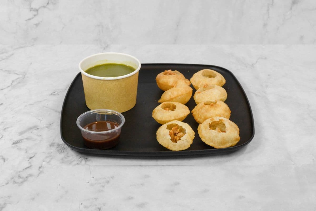 NEW Ragda Pani Puri