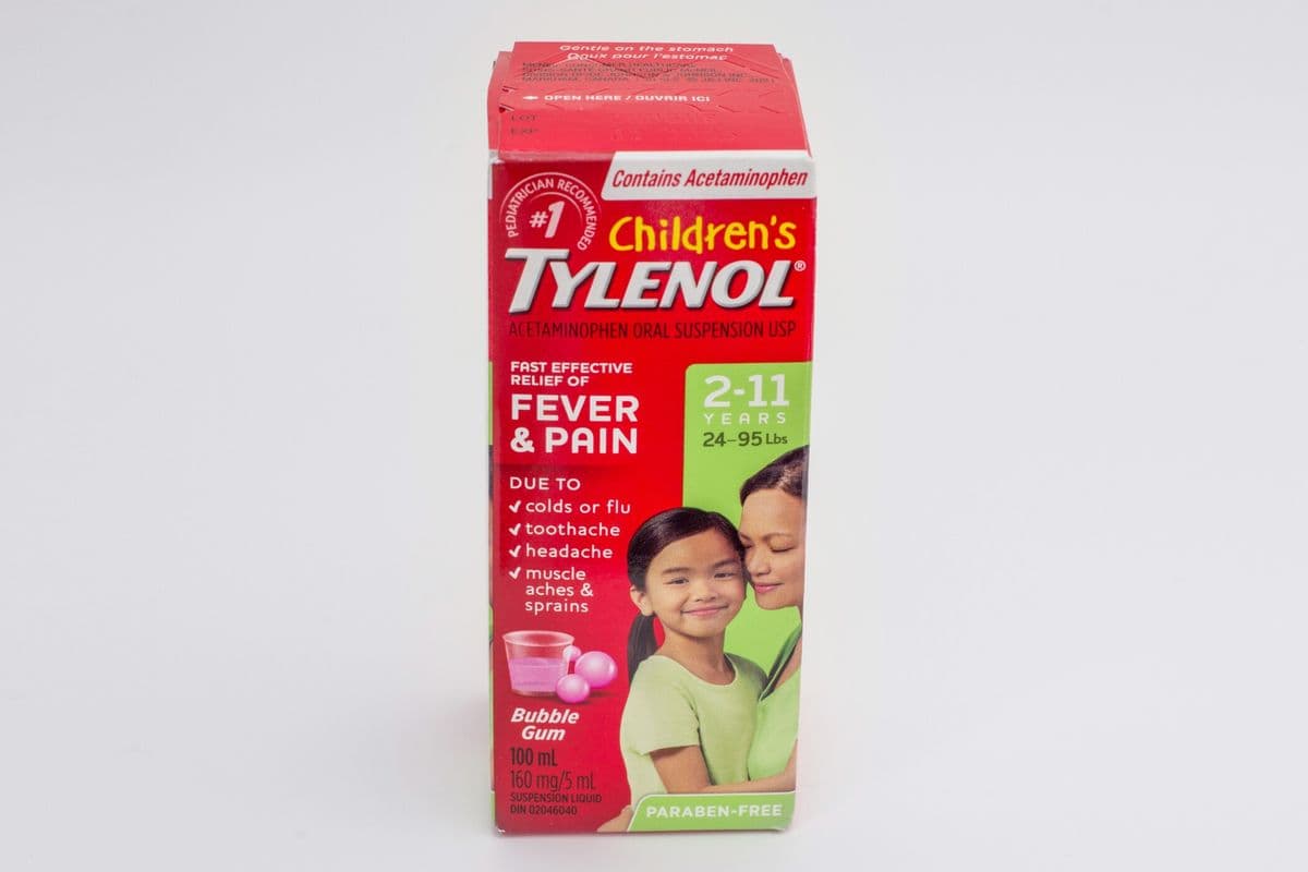 Tylenol Children's Cough & Cold - Bubblegum (100Ml)