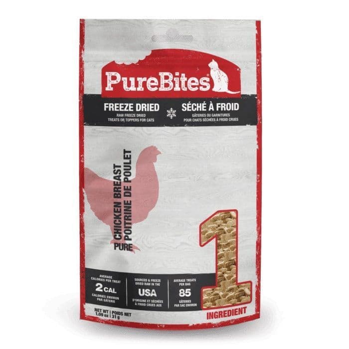 PureBites Freeze Dried Chicken Breast Cat Treats 31g