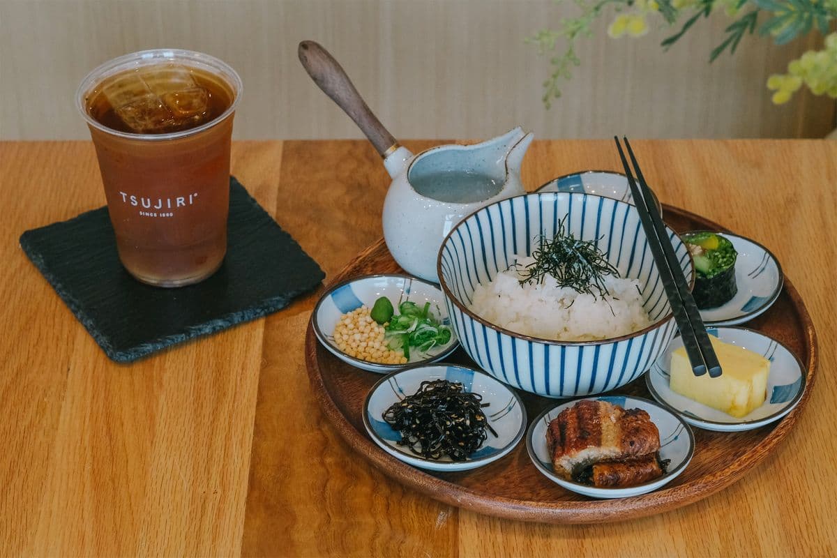 Grilled Unagi Dashi Chazuke Set