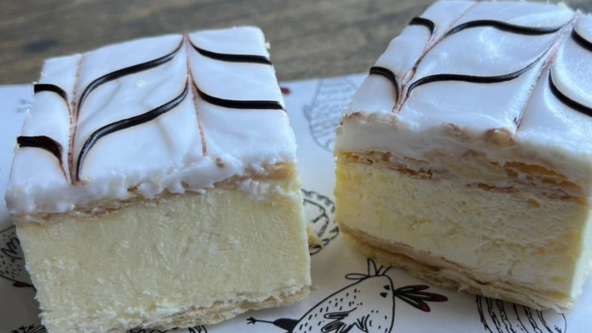 Vanilla Custard Slices Frozen