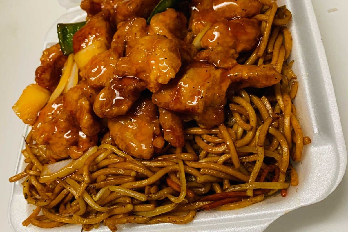 Sweet and Sour Chicken w/ Fried Rice
