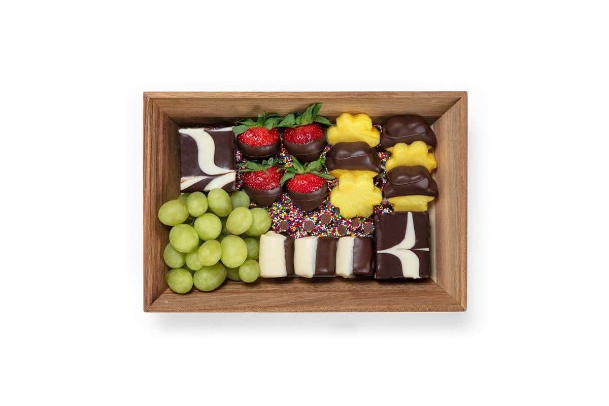 Plateau dessert pour amateurs de chocolat – petit format / Chocolate Lovers Dessert Board