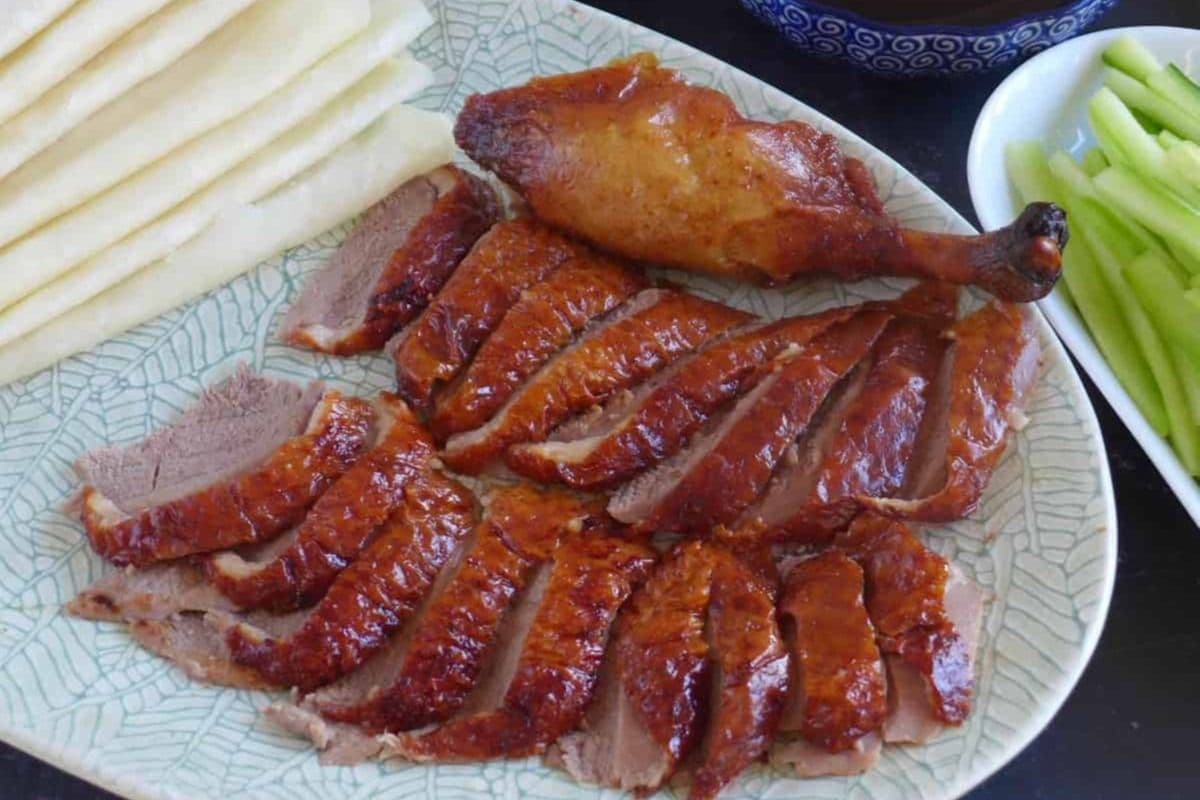 Peking Duck 2 Course With lettuce wrap
