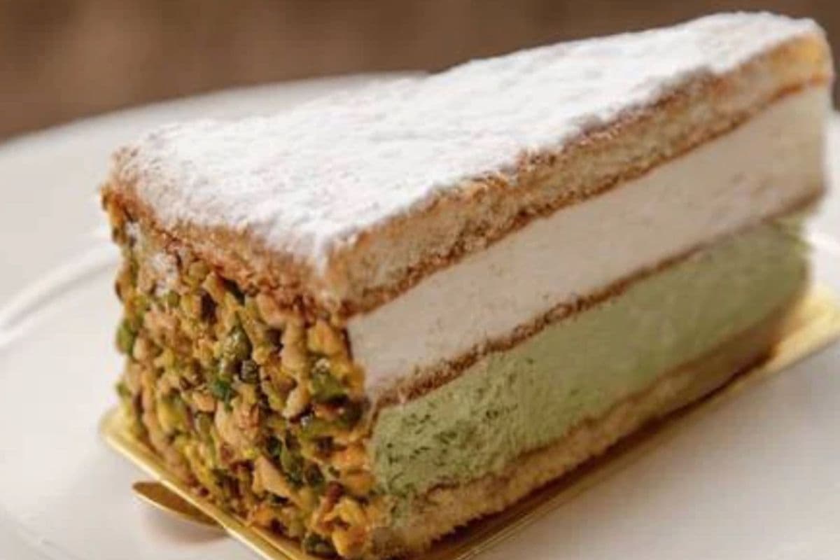 Ricotta Pistacchio Slice