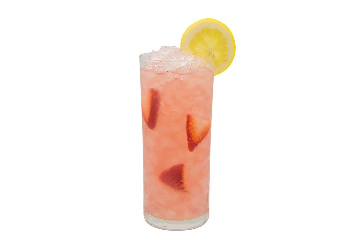 Strawberry Rose Sparkling Soda