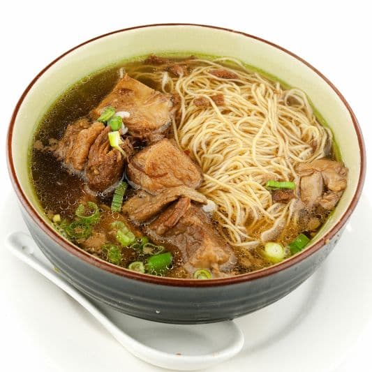 12. Wonton and Beef Brisket Noodle Soup