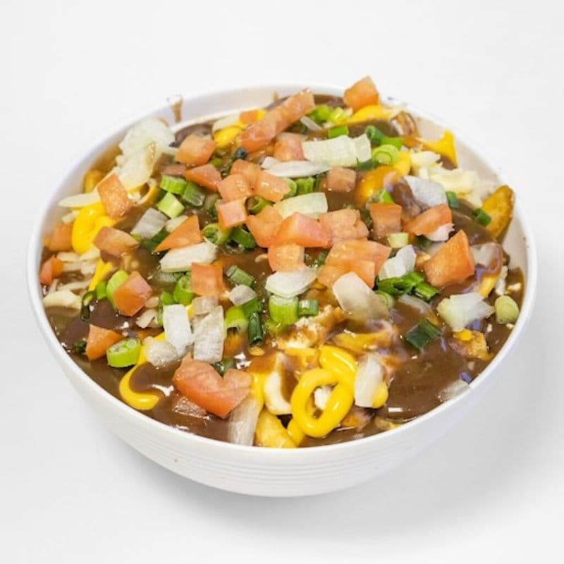 Large Loaded Veggie Poutine