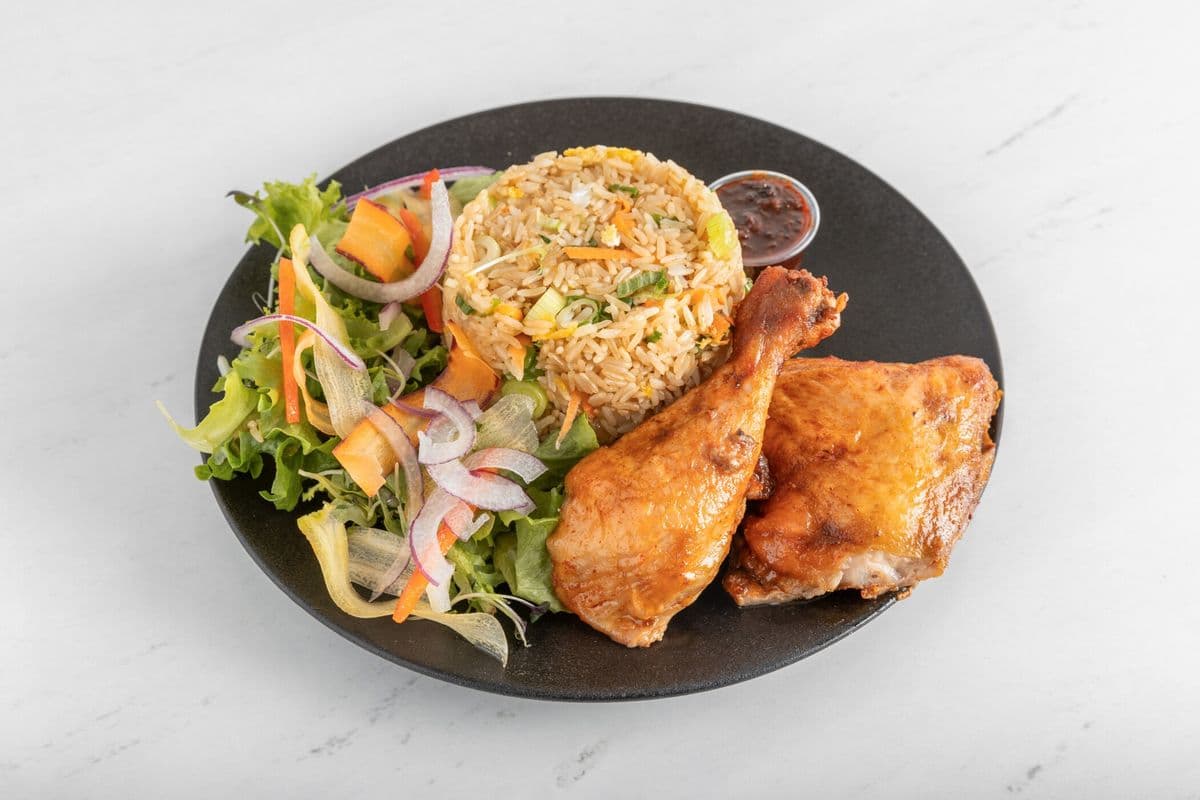 Fried Rice and Chicken