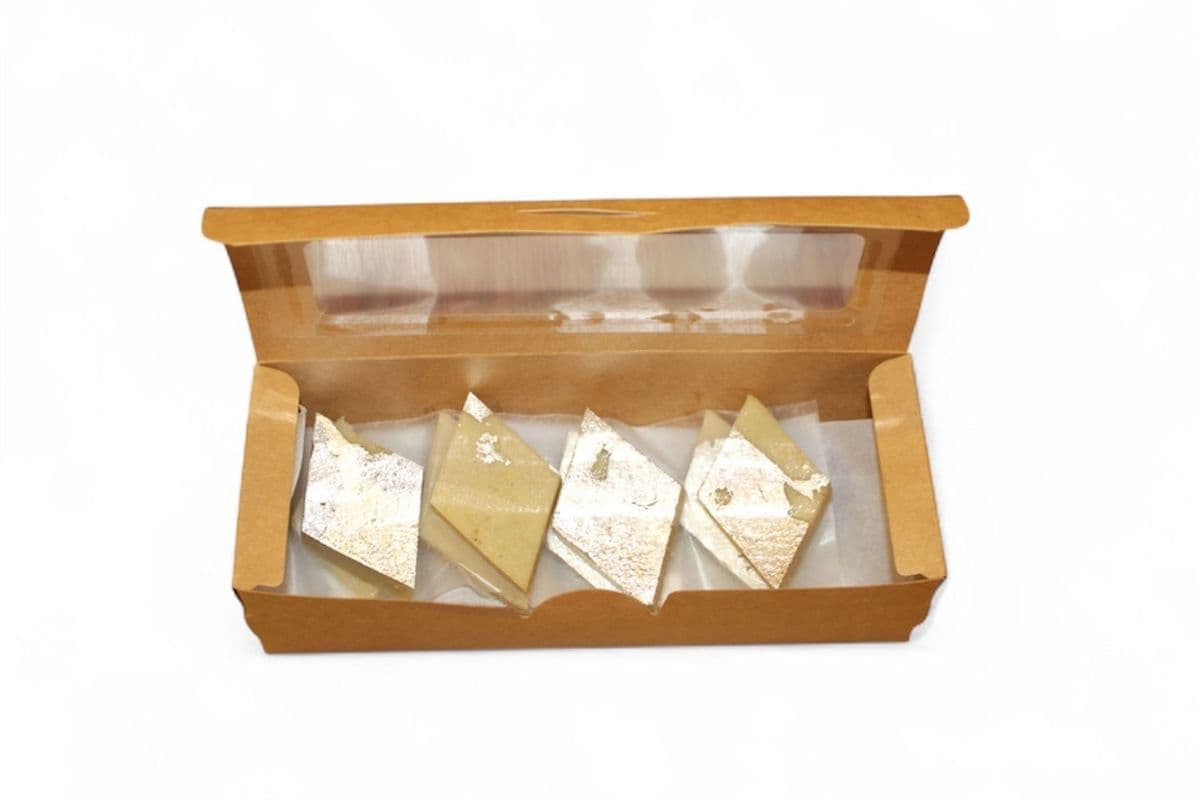 Cashew Barfi (Kaju Katli) vegan, gluten-free 1/2 lb