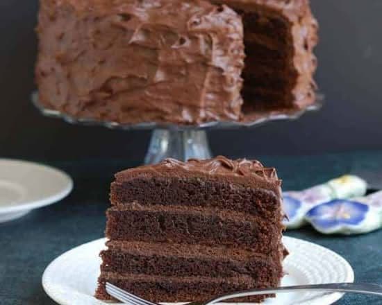 Chocolate Ferrari Fudge Cake