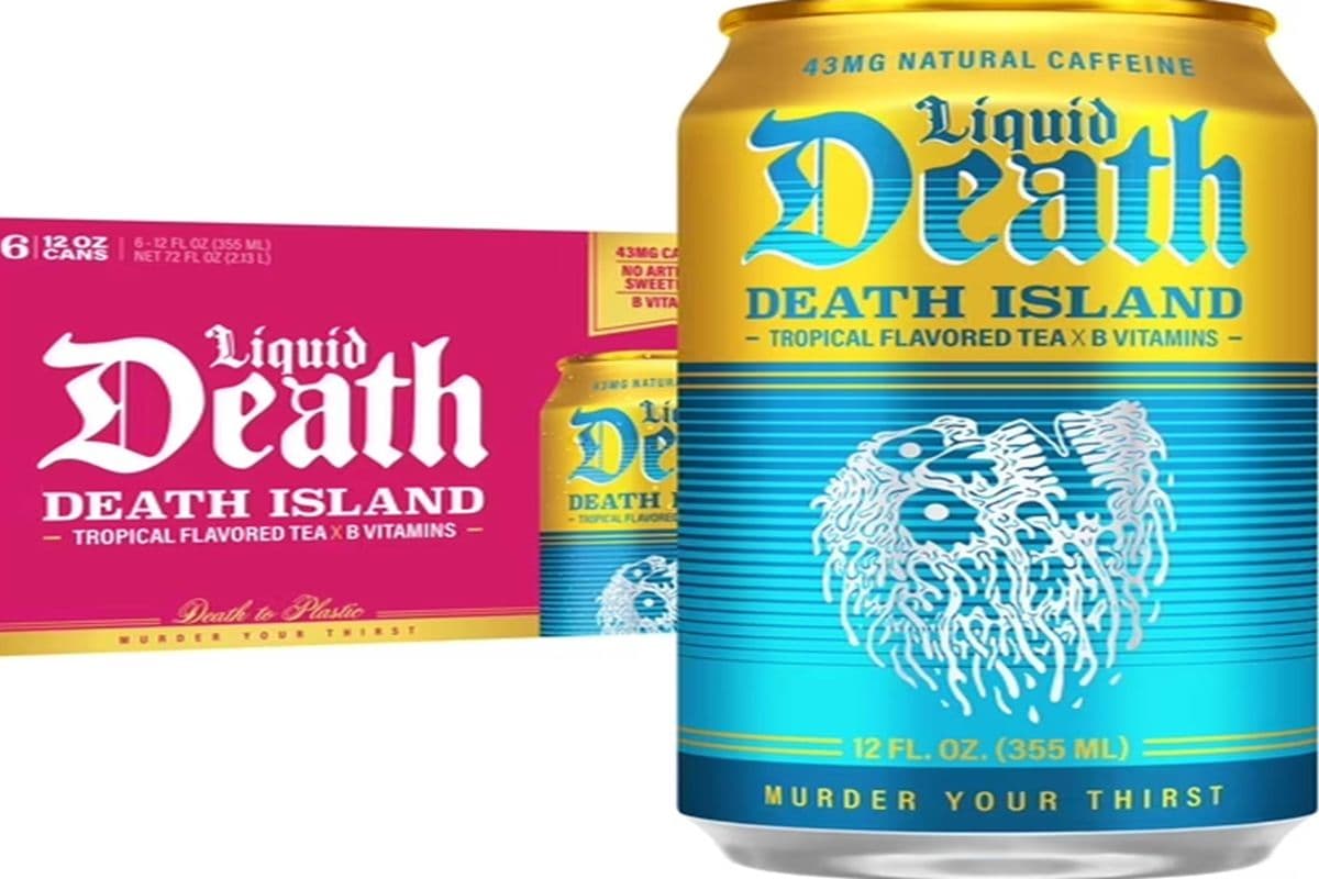 Liquid death death island (568ml) (30 Cal)
