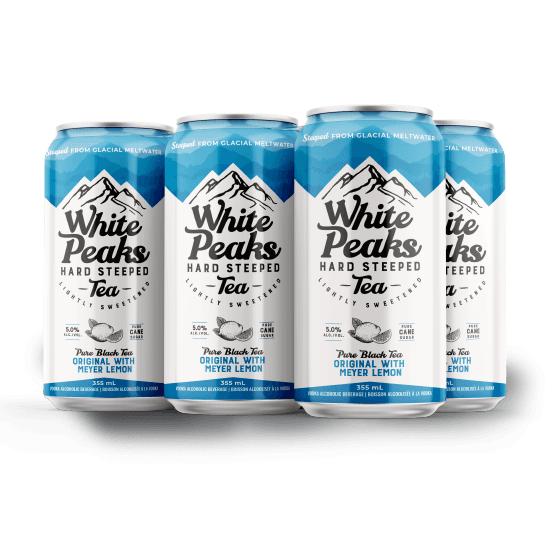 White Peaks Black Tea and Lemon 6Pk ( 355ML) (1 x 355 ml)