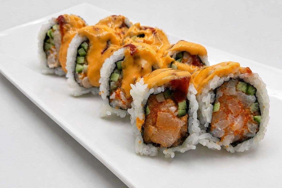 Spicy Chopped Scallop Roll