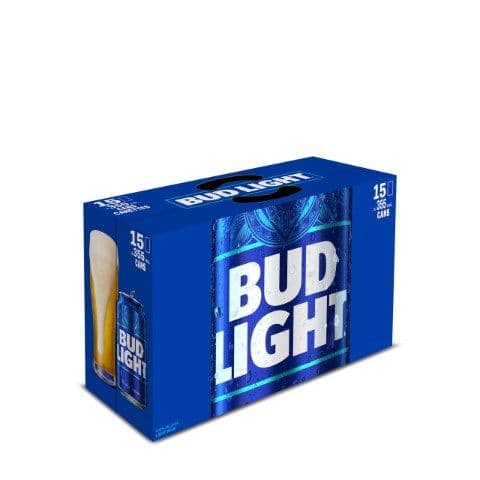 Bud Light 355ml x 15 Pack