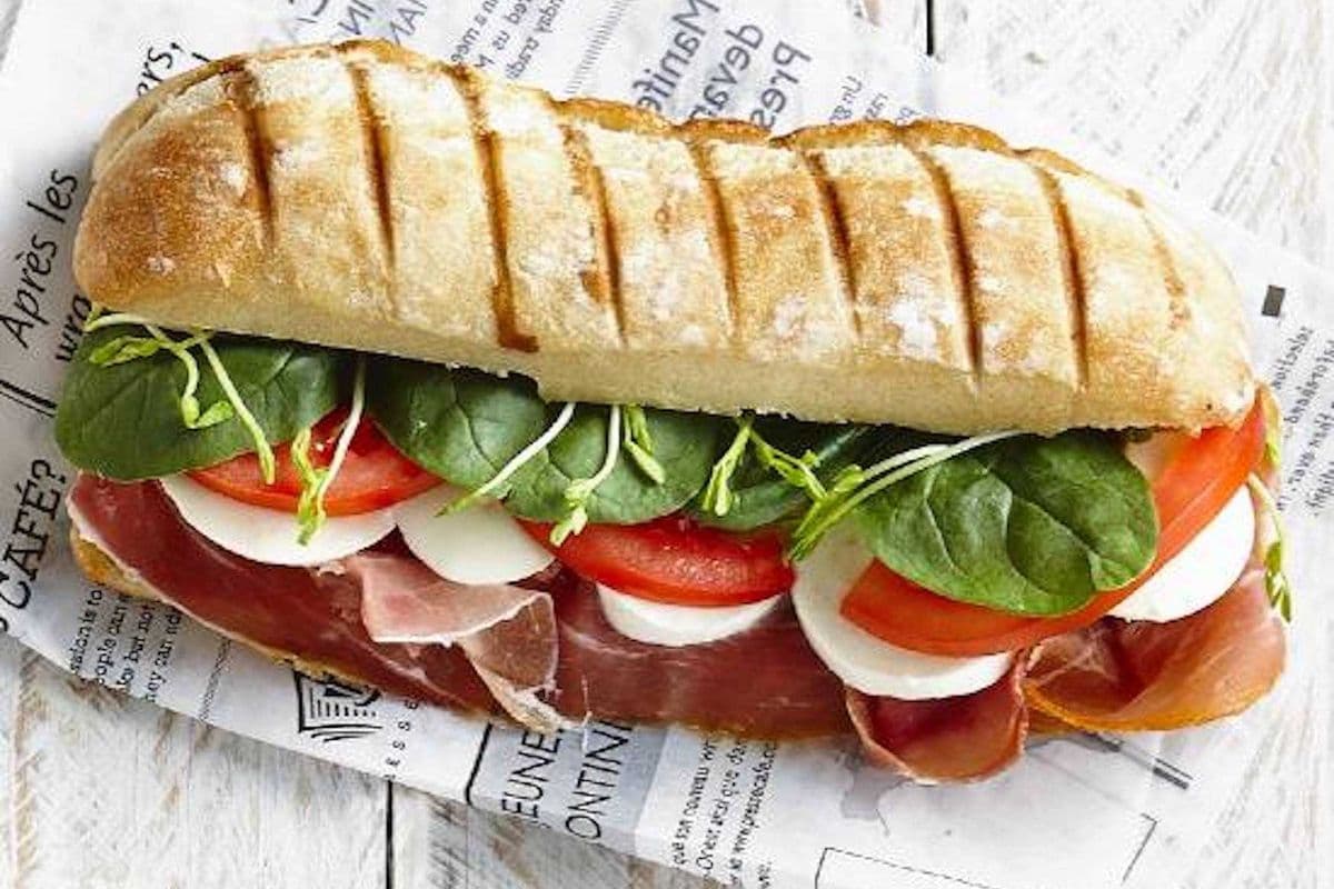 Prosciutto and Bocconcini Cheese
