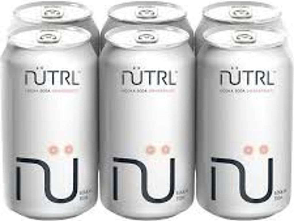 Nutrl Grapefruit Vodka Soda Cans (355 ml x 6 ct)