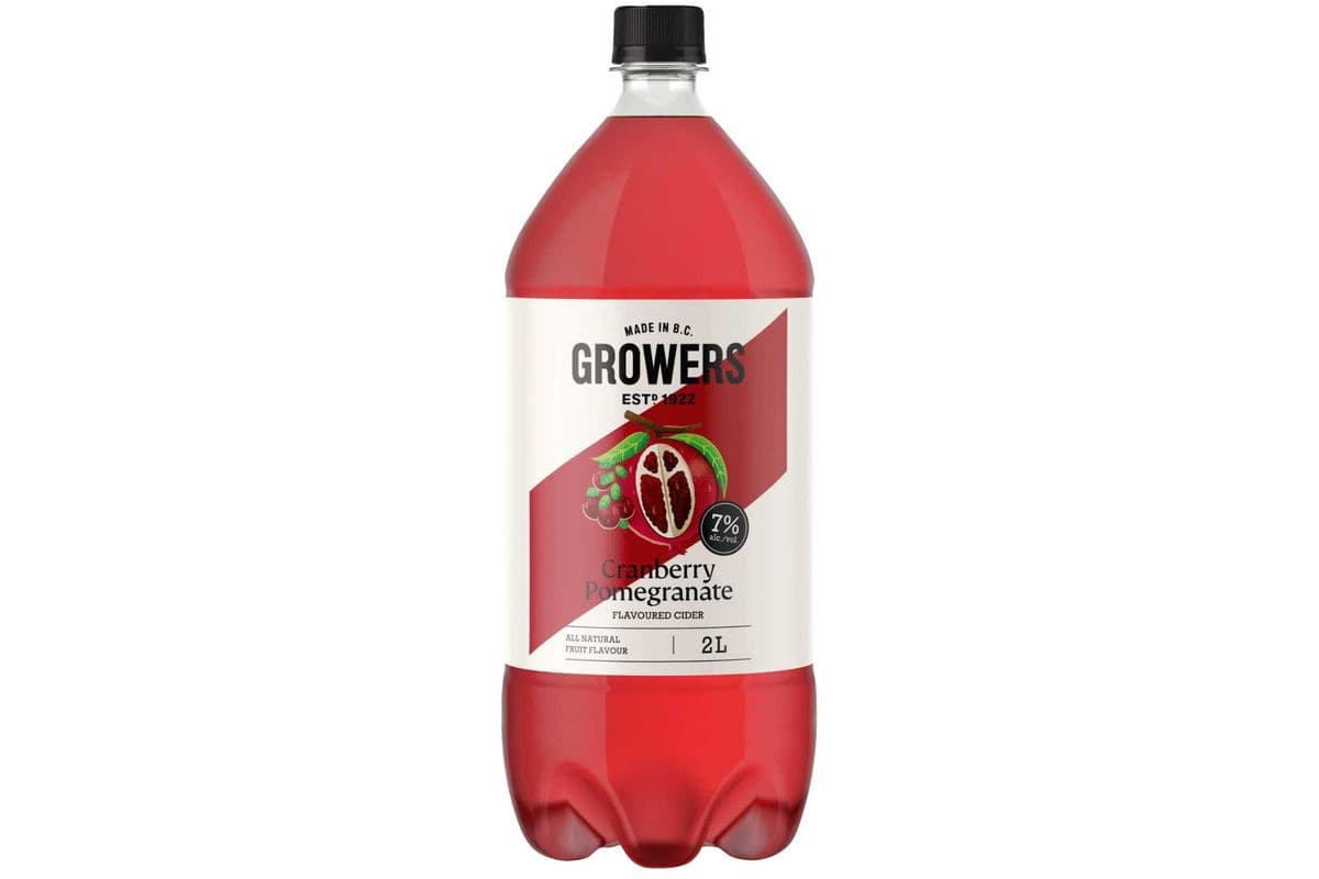107474 - Growers Pomegranate Hard Cider (1 x 2 L)