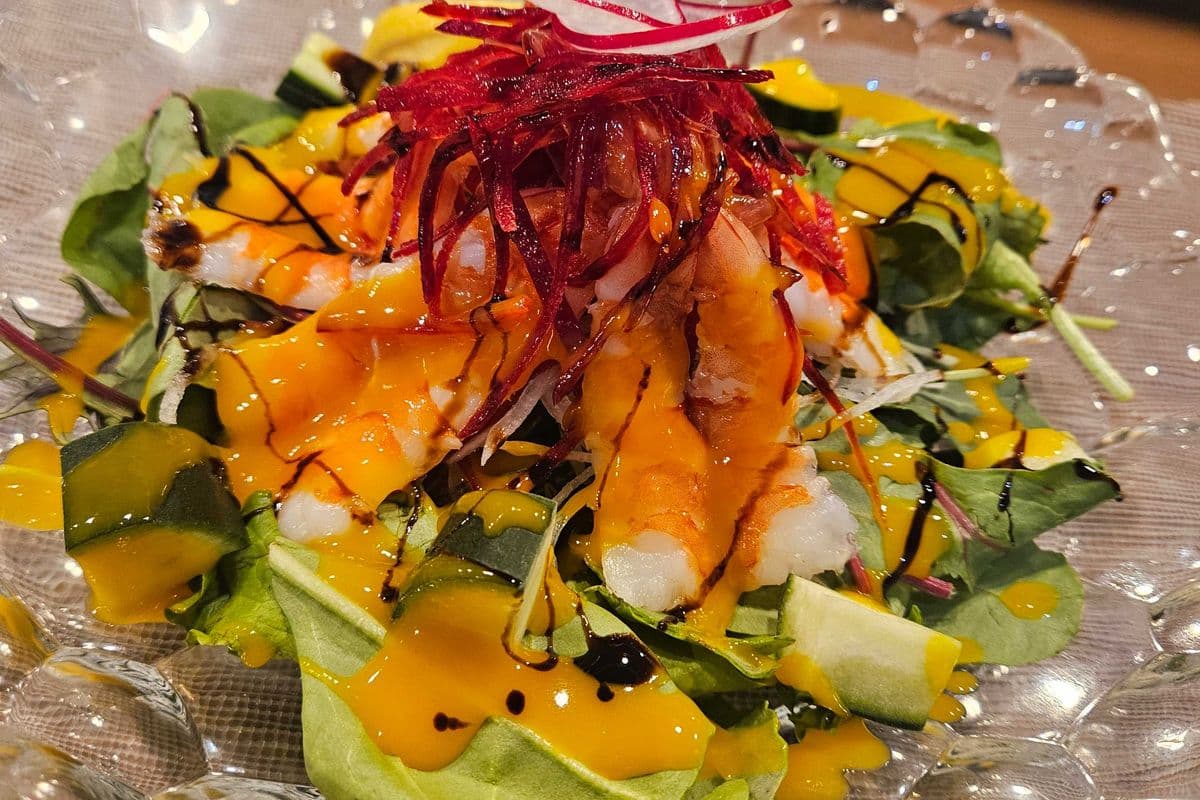 Tropical prawn Salad