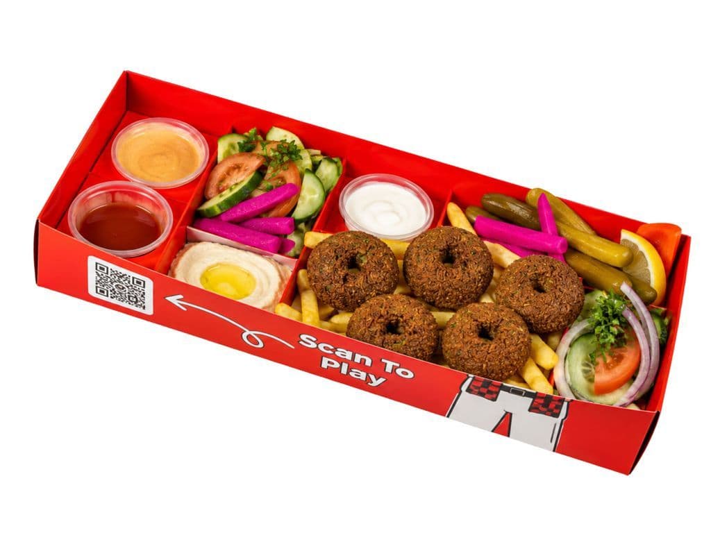 Falafel Plate (5 pcs)